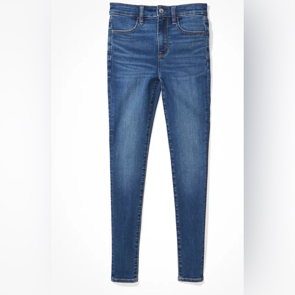 NWT AMERICAN EAGLE NEXT LEVEL STRETCH HIGH WAISTED JEGGINGS - Picture 5 of 5